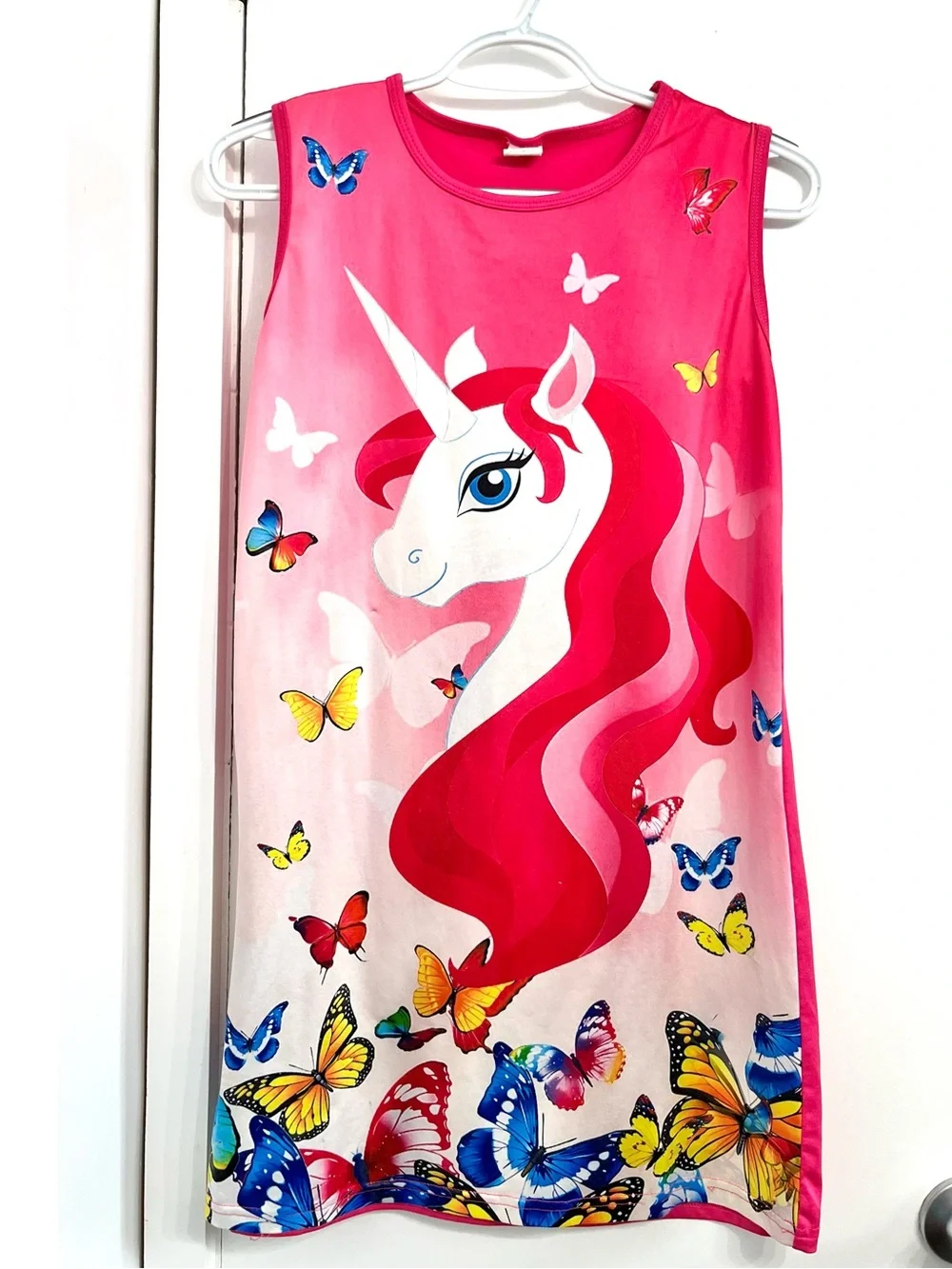 Girls Mermaid & Unicorn Nightgown Sleep Dresses 11yr-12yr Set of 2